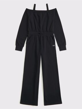 Off shoulder Black Jumpsuit